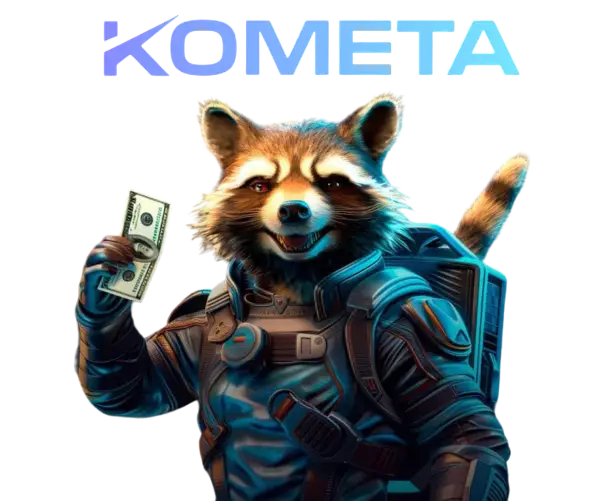 Kometa casino баннер.